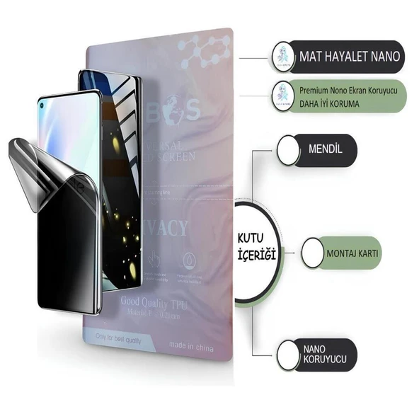 Oppo REALME Narzo 50İ NANO Ekran Koruyucu ULTRA İnce Esnek - Mat Hayalet - Umbos ürün görseli 1