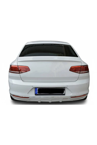 ROAL TUNİNGVOLKSWAGEN PASSAT B8 UYUMLU GENİŞ SPOİLER BEYAZ BOYALI ürün görseli 1