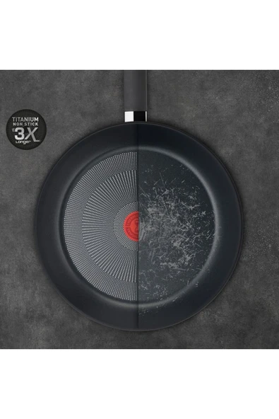 TEFAL 2100134006 Tit 3x Titanium Force Tava 28cm - Resim 4