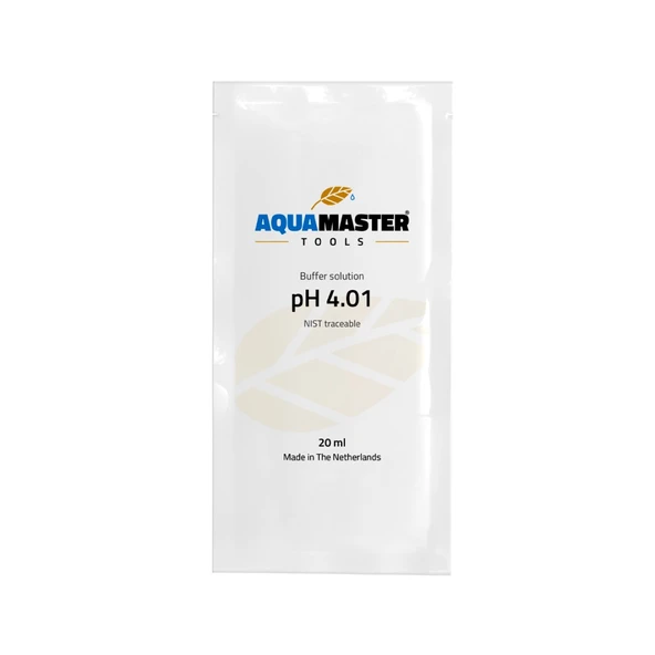 Aquamaster pH 4.01 Kalibrasyon Çözeltisi 20 ml poşet ürün görseli 1