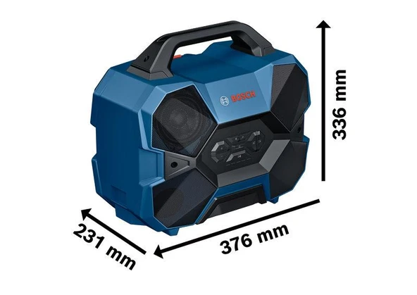 Bosch PRO GPB 18V-6 C Bluetooth Hoparlör - Resim 2