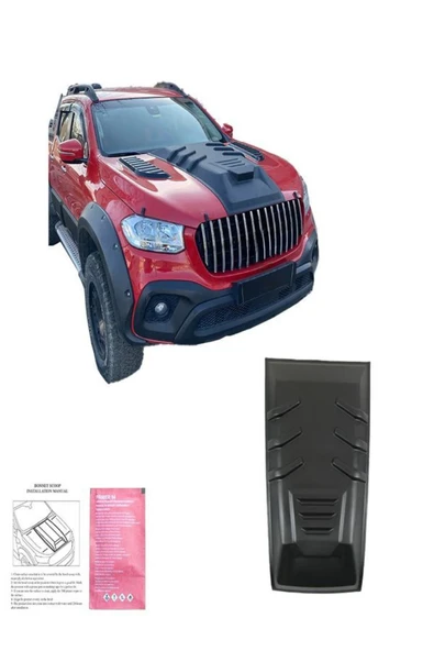 ROAL TUNİNGMERCEDES X CLASS KAPUT SCOOP KAPLAMA 2017+ Birebir Uyumlu ürün görseli 1