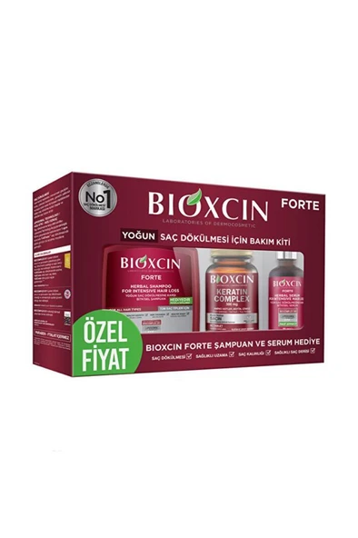 Bioxcin Forte Yoğun Saç Dökülmesi için Bakım Kiti ürün görseli 1