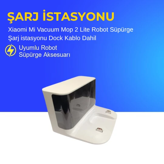 Xiaomi CDZ1902 Robot Süpürge Orjinal Şarj istasyonu Dock Kablo Dahil ürün görseli 1