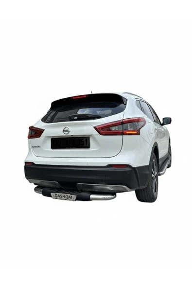 ROAL TUNİNGNİSSAN QASHQAİ 2012+ MODELLERİNE UYUMLU ARKA KORUMA DEMİRİ KROM ürün görseli 1