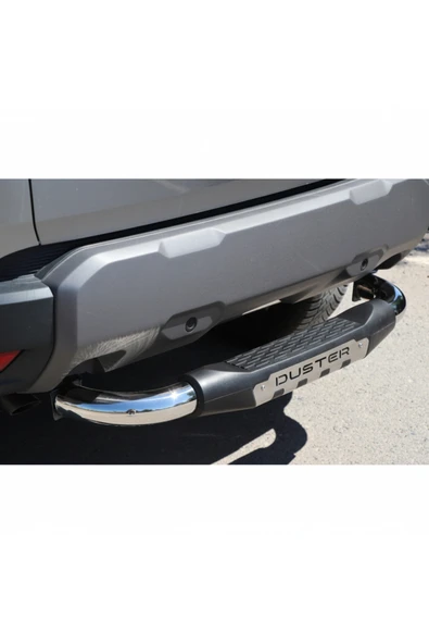 ROAL TUNİNGDacia Duster 2010-2024 DACİA DUSTER POLİÜRETAN ARKA KORUMA DEMİRİ KROM ürün görseli 1