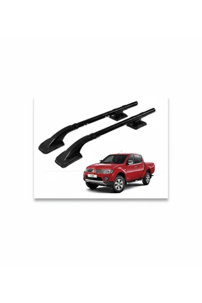 ROAL TUNİNGTÜM PICK-UP MODELLERİNE UYGUN BORU PORT BAGAJ TAVAN ÇITASI SİYAH YAPIŞKANLI ürün görseli 1