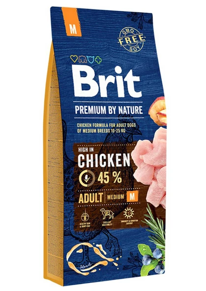 Brit Care Premium Adult Nature Tavuklu Orta Cins Yetişkin Köpek Maması 15 Kg ürün görseli 1