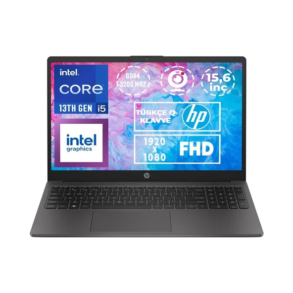 250 G10 I5-1334U 8 GB 512 GB SSD 15.6" FreeFreedos Taşınabilir Bilgisayar 9G1E4ET K3 ürün görseli 1