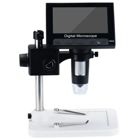 1000 X 2.0MP USB Dijital Elektronik Mikroskop 8 LCD Ekran VGA Büyüteç DM4-S ürün görseli 1