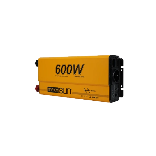 Mexxsun Tam Sinüs UPS (Remote Ekran) 12V 600W - Resim 3