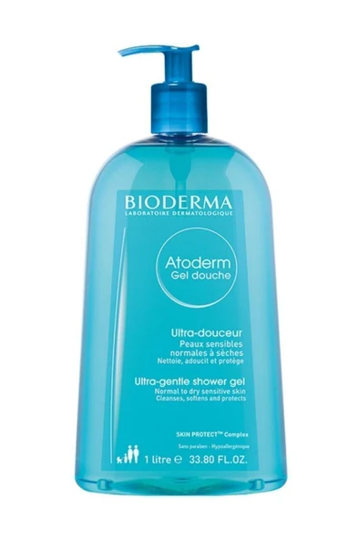 Bioderma Atoderm Shower Gel 1 Lt- PUANSIZ- SKT: 02/2028 ürün görseli 1