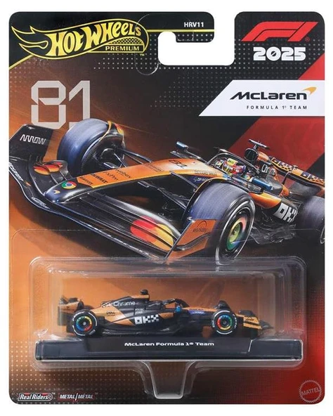 Hot Wheels Premium Formula 1 Yarış Arabası McLaren Formula One Team JKD81 ürün görseli 1