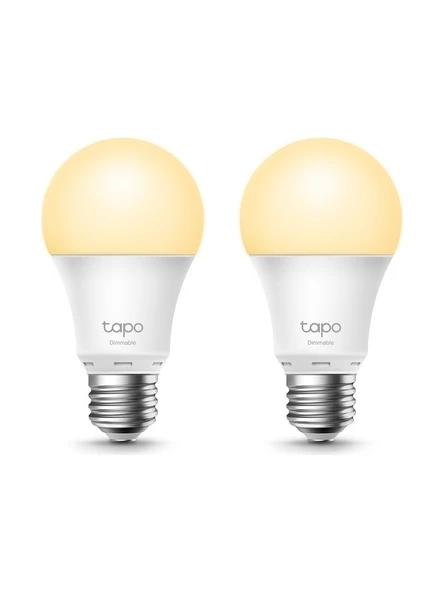 Tp-Link Tapo L510E Ayarlanabilir Işık Seviyeli Akıllı Wi-Fi İkili Led Ampul ürün görseli 1