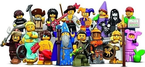 Lego Minifigür - Seri 12 - 71007 - Tam Set 16 Figür ürün görseli 1