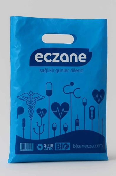 KÜÇÜK BOY EL GEÇME ECZANE POŞETİ 17x28 (1 Paket 500 Adet ) ürün görseli 1
