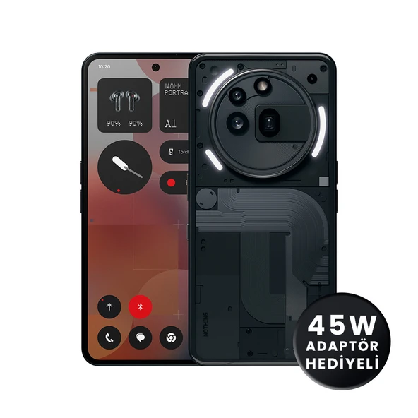 PTTAVM: Nothing Phone (3a) Pro 12/256 GB Siyah (Nothing Türkiye