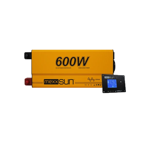 Mexxsun Tam Sinüs UPS (Remote Ekran) 12V 600W ürün görseli 1