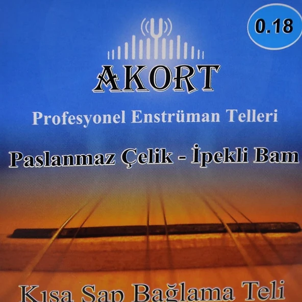 AKORT BAĞLAMA TELİ KISA SAP (0,18) ürün görseli 1