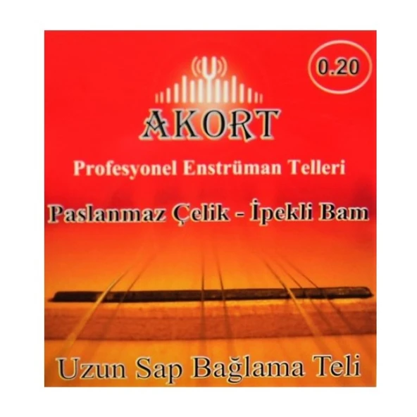 AKORT BAĞLAMA TELİ UZUN SAP (0,20) ürün görseli 1