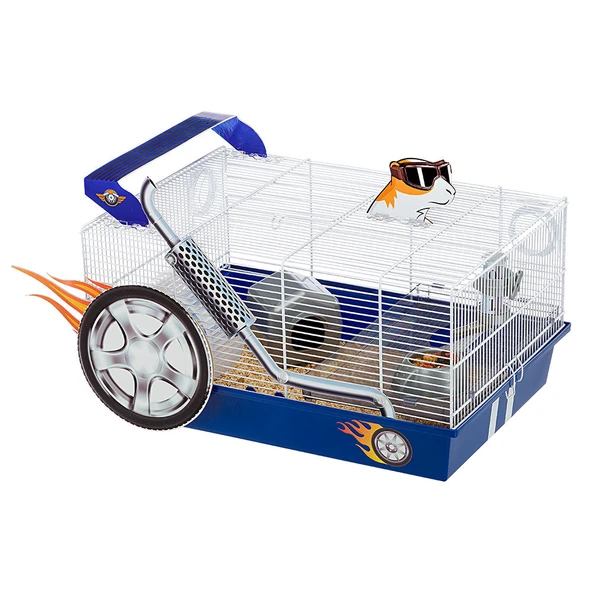 Ferplast Dragster Hamster Kafesi Yarış Arabası Temalı ürün görseli 1