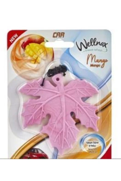 WELLNAX YAPRAK OTO FERAHLATICI MANGO ürün görseli 1