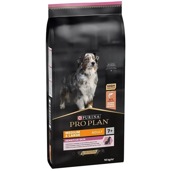 Pro Plan Somonlu Hassas Yaşlı Kuru Köpek Maması 14 Kg ürün görseli 1