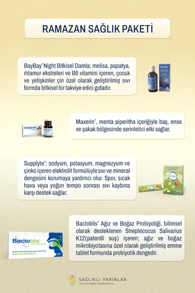 Ramazan sağlık paketi - Resim 4