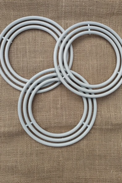 platin hediyelik 3 Adet 3 Lü Plastik Kasnak ürün görseli 1