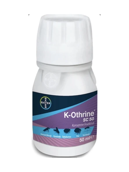 Bayer K-othrine Sc50 Konsantre Kokusuz Genel Haşere Ilacı 50 ML ürün görseli 1