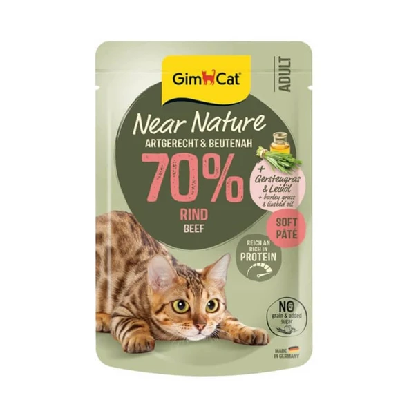 GimCat Near Nature Sığır Etli 85Gr ürün görseli 1