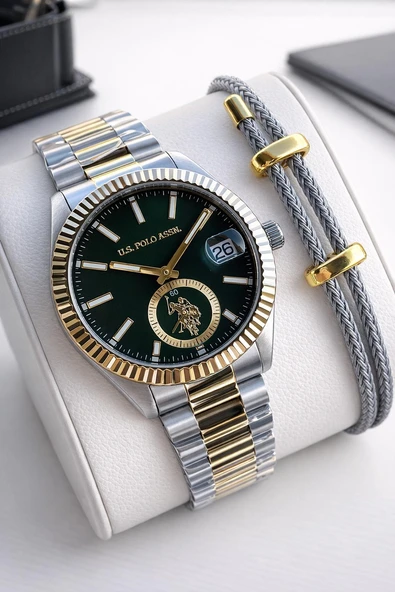 U.S.Polo Assn Çelik Kasa Ve Kordon 2 Yıl Garantili 3 Atm Suya Dayanıklı Erkek Kol Saati E.PA1148-04 ürün görseli 1