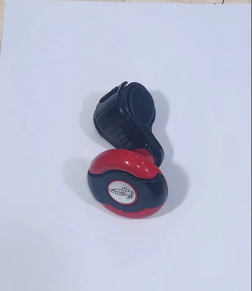 Direksiyon Topuzu Kırmızı Siyah Hayalet Figürlü ürün görseli 1