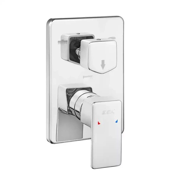 Eca Royal Krom Ankastre Banyo/Duş 3 Yollu Sıva Üstü 102167351-K ürün görseli 1