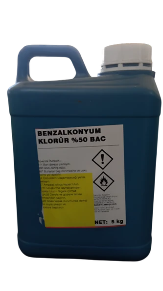 5 Kğ Benzalkonyum Klorür % 80 Bac (BAC 80) / Benzalkonium Chloride (BAC 80) ürün görseli 1