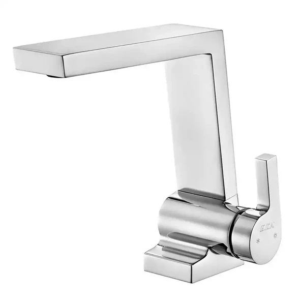 Eca İcon Krom Kireç Kırıcılı Hygiene Plus Sabit Lavabo Bataryası ürün görseli 1