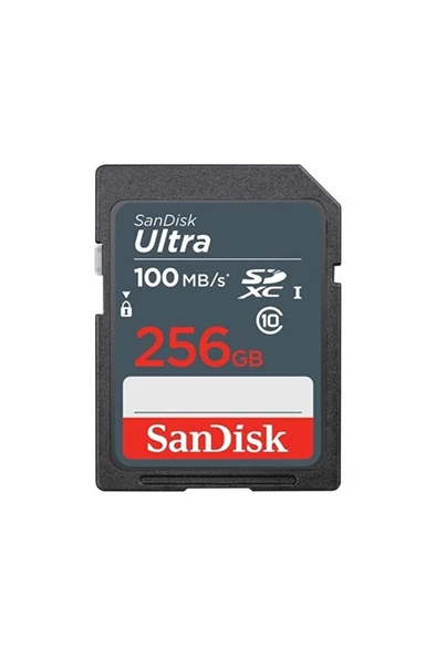 Ultra 256gb 100mb/s Sdxc Hafıza Kartı Sdsdunr-256g-gn3ın ürün görseli 1