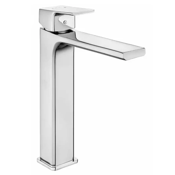 Eca Tiera Krom Kireç Kırıcılı Sabit Yüksek Tip Lavabo Bataryası ürün görseli 1