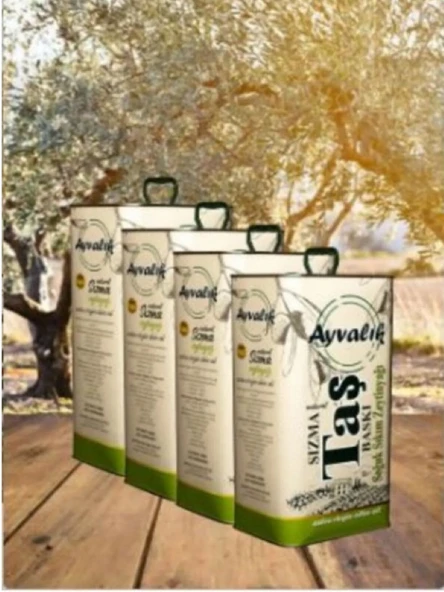 AYVALIK Soğuk Sıkım Natürel Sızma 4x5L Zeytinyağı ürün görseli 1