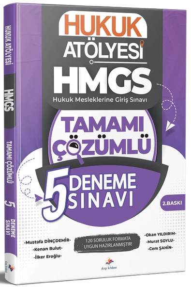 Dizgi Kitap Hukuk Atölyesi HMGS 5 Deneme Çözümlü Dizgi Kitap ürün görseli 1