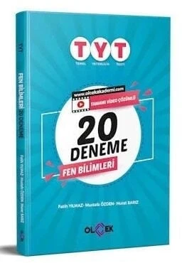 Ölçek YKS TYT Fen Bilimleri 20 Deneme Çözümlü Ölçek Yayınları ürün görseli 1