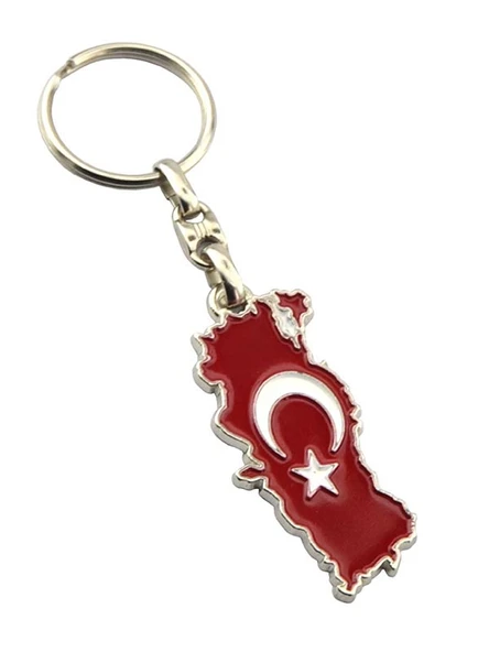 Türkiye Harita Metal Anahtarlık ürün görseli 1