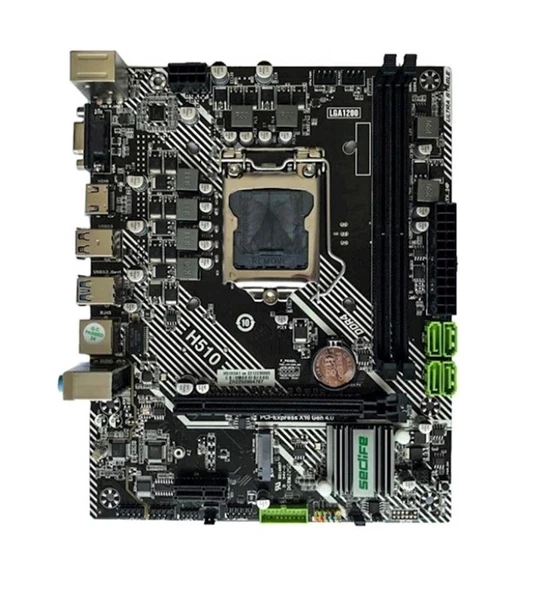 Seclife H510DA Intel LGA1200 DDR4 MATX (Sadece 10.Nesil) 1200p Anakart ürün görseli 1