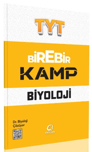 Oksijen Yayınları TYT Biyoloji Birebir Kamp ürün görseli 1