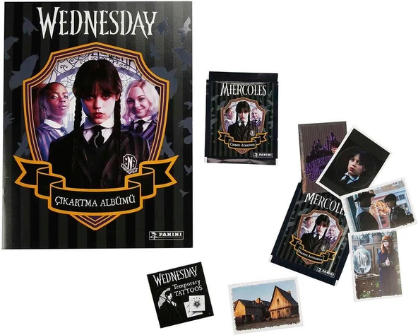 Panini Wednesday Sticker Albümü ürün görseli 1