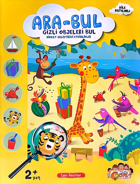 Dikkat Geliştirici Etkinlikler - Gizli Objeleri Bul ürün görseli 1