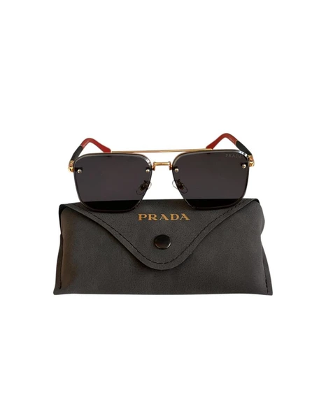 PRADA SİYAH EREKEK GÜÜNEŞ GÖZLÜĞÜ EKARTMAN 60 ürün görseli 1