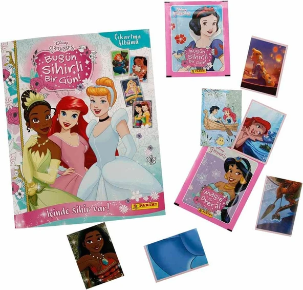 Disney Princess Bugün Sihirli Bir Gün Çıkartma Albümü ürün görseli 1