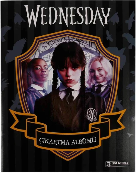 Panini Wednesday Sticker Albümü - Resim 2