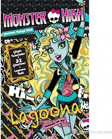 Monster High Çıkartmalı Faaliyet Kitabı ürün görseli 1
